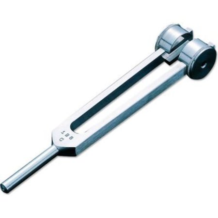 AMERICAN DIAGNOSTIC CORP ADC® Satin Aluminum Tuning Fork With Fixed Weight, 128 cps. 500128